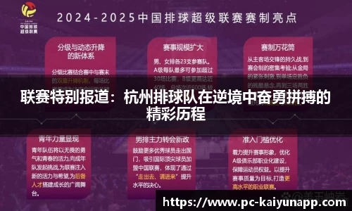 联赛特别报道：杭州排球队在逆境中奋勇拼搏的精彩历程
